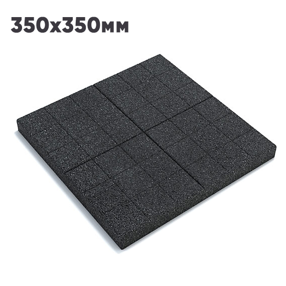 Плитка сетка 350х350 черная